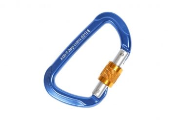 Preview: 5 pezados de mosquetones de aluminio con tapón roscado Preview: 5 pezados de mosquetones de aluminio con tapón roscado