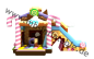 Preview: Aufblasbare Kombination Candy mit Rutsche 8,5m x 5,5m x 6m