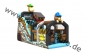 Preview: Rutsche Bauarbeiter Tiere 4.5x11x7m