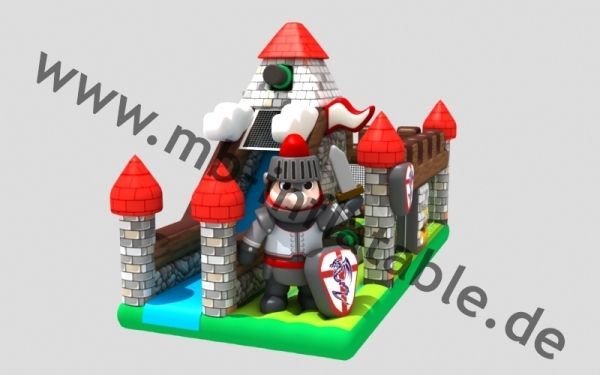 Aufblasbare Kombination Schloss 4,5m x 9m x 5m