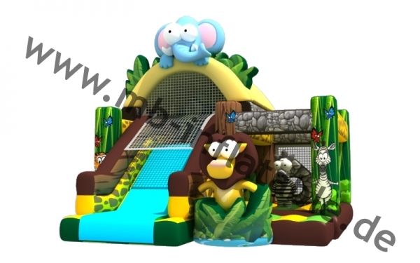 Aufblasbare Kombination Safari Park 6x6,5x5,5m