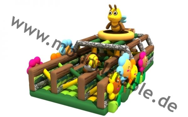 Hindernisbahn Biene 11x7.5x5.5m